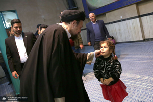 مراسم جشن میلاد امام حسین (ع) و روز پاسدار در حسینیه جماران‎‎