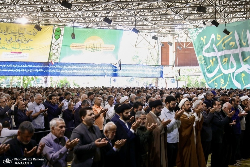 نماز عيد سعيد قربان در دانشگاه تهران