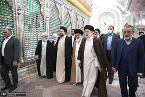 تجدید میثاق رئیس و اعضای مجلس خبرگان رهبری با آرمان های امام خمینی (س)