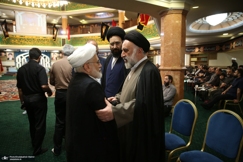 مراسم بزرگداشت محمد علی جماعتی در حسینیه شماره 2 جماران - 1