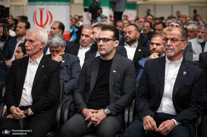 دیدار قهرمانان و مدال‌آوران ورزشی و المپیادهای علمی جهانی با رهبر معظم انقلاب