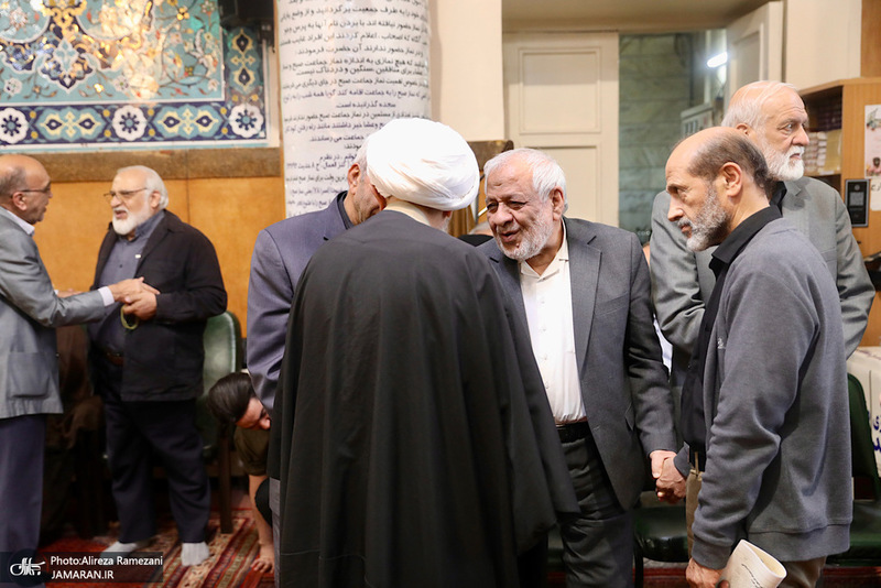مراسم گراميداشت رهبر شهيد در مسجد فخرآباد