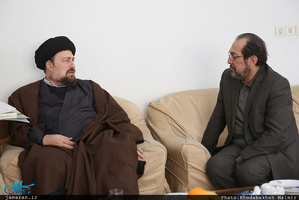 ديدار رييس سازمان سينمايي كشور با سيد حسن خميني