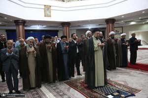 دیدار رئیس و کارکنان سازمان اوقاف و امور خیریه با سید حسن خمینی