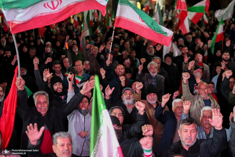تجمع و راهپیمایی خودرویی در پرند