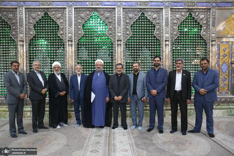 مراسم تجدید میثاق مجلس شورای اسلامی