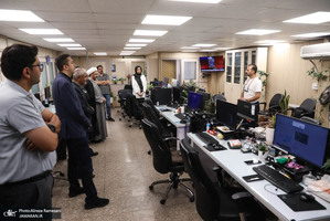 بازدید رییس موسسه تنظیم و نشر آثار امام خمینی (ره) از خبرگزاری ایسنا