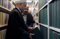اهدای کتاب‌های روحانی به کتابخانه ملی ایران (16)
