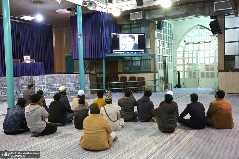 بازدید جمعی از فرهیختگان کشور هند از جماران‎