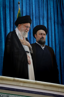 حضور شخصیت‌های سیاسی و مسئولان کشوری و لشکری در مراسم سالگرد ارتحال حضرت امام خمینی (س) -2