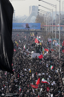 حضور میلیون ها تهرانی در تشییع پیکر مطهر سردار قاسم سلیمانی - 5