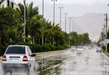 جاده های جنوب کرمان لغزنده است