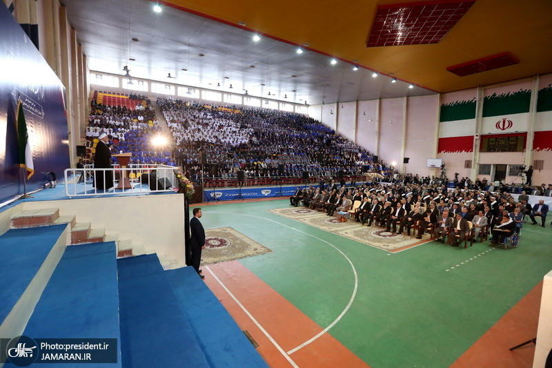 روحانی در جشنواره ملی قدردانی از کارگران