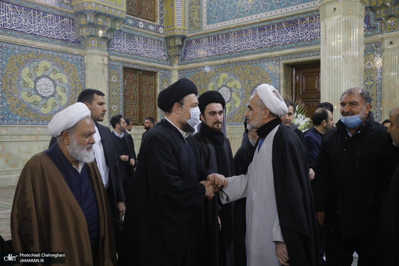 مراسم بزرگداشت آیت الله موسوی بجنوردی (ره) در قم - 1