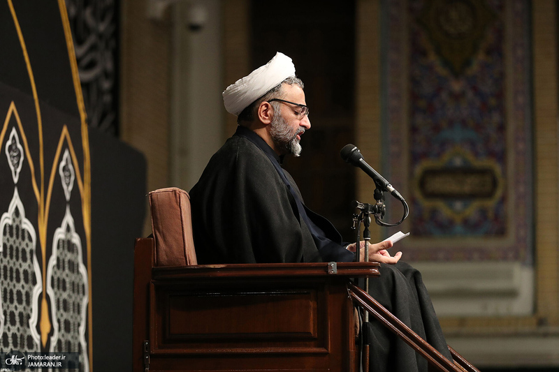 مراسم عزاداری شب تاسوعای حسینی (ع) در حسینیه امام خمینی