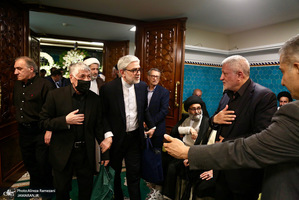 مراسم ختم برادر مرحوم آیت الله هاشمی رفسنجانی (ره)