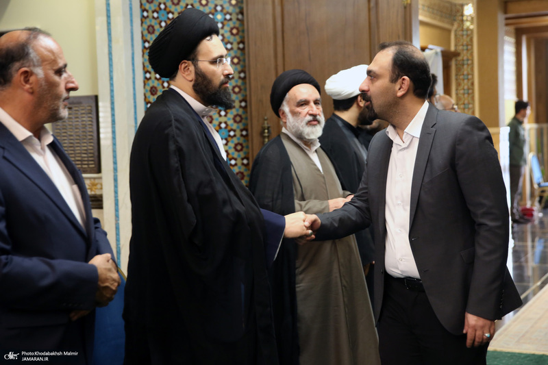 مراسم بزرگداشت محمد علی جماعتی در حسینیه شماره 2 جماران - 1