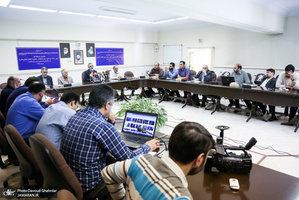 شست خبری حجت الاسلام و المسلمین محمدعلی انصاری دبیر ستاد مرکزی بزرگداشت امام خمینی