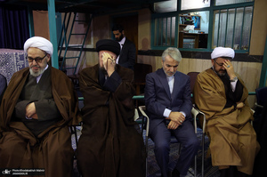 مراسم بزرگداشت آیت الله رحمت (ره) در حسینیه جماران - 2