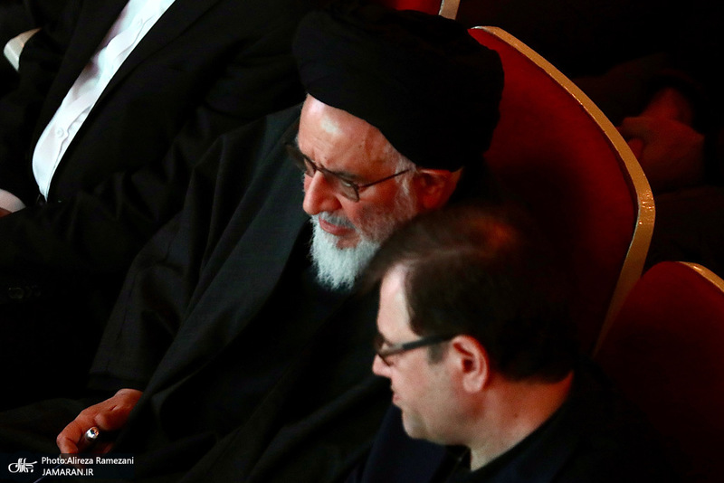 مراسم چهلمین روز شهادت دکتر علی لاریجانی در تالار وحدت