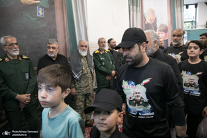 مراسم چهلمین روز شهادت سپهبد حسین سلامی