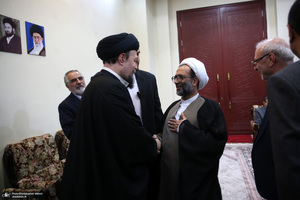 حاشیه دیدار نمایندگان مجلس با سید حسن خمینی