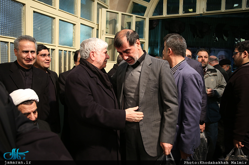 مراسم وداع با پیکر آیت الله هاشمی رفسنجانی(ره) در حسینیه جماران-16