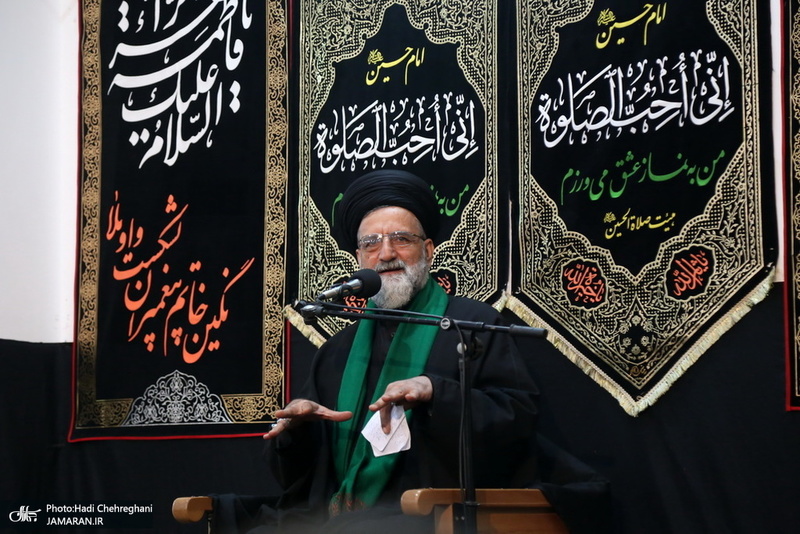 عزاداری در بیوت مراجع عظام تقلید و علما در سالروز شهادت حضرت فاطمه(س)