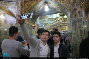 حال وهوای شب لیله الرغائب در حرم حضرت معصومه(س)