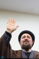 دیدار رئیس و اعضای مجمع جهانی اهل بیت با سید حسن خمینی