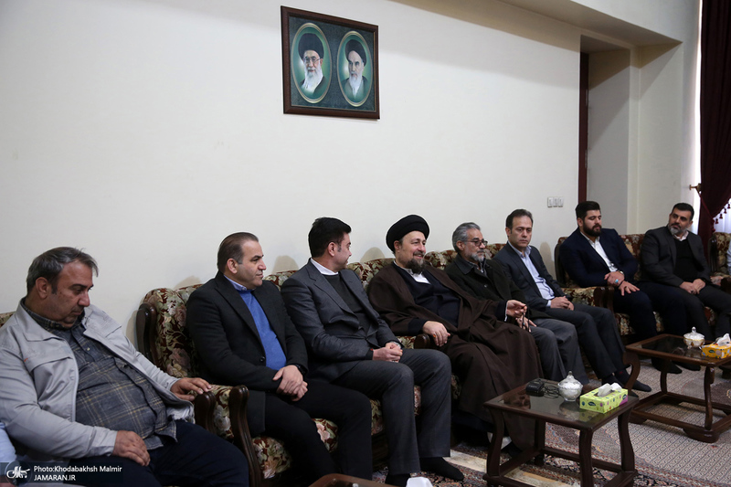 دیدار مدیرعامل و مربیان شرکت فرهنگی ورزشی سایپا با سید حسن خمینی