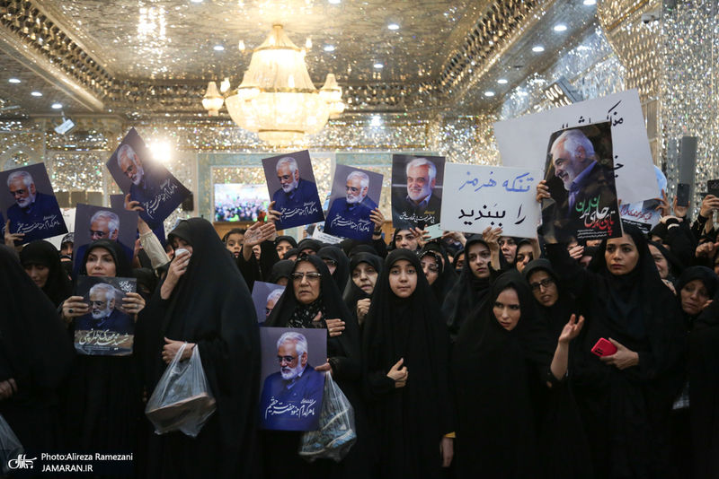 مراسم تشییع شهید محمد مهدی طهرانچی