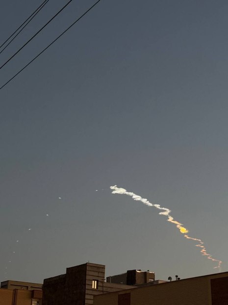 شی نورانی در دامغان دیده شد + عکس و فیلم