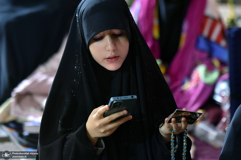 احیای شب بیست و سوم ماه رمضان در گلزار شهدای بهشت زهرا (س)