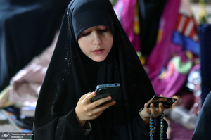 احیای شب بیست و سوم ماه رمضان در گلزار شهدای بهشت زهرا (س)