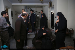 دیدار اعضای هیات رییسه و مدیران استانی دانشگاه آزاد اسلامی با خانواده مرحوم آیت الله هاشمی 