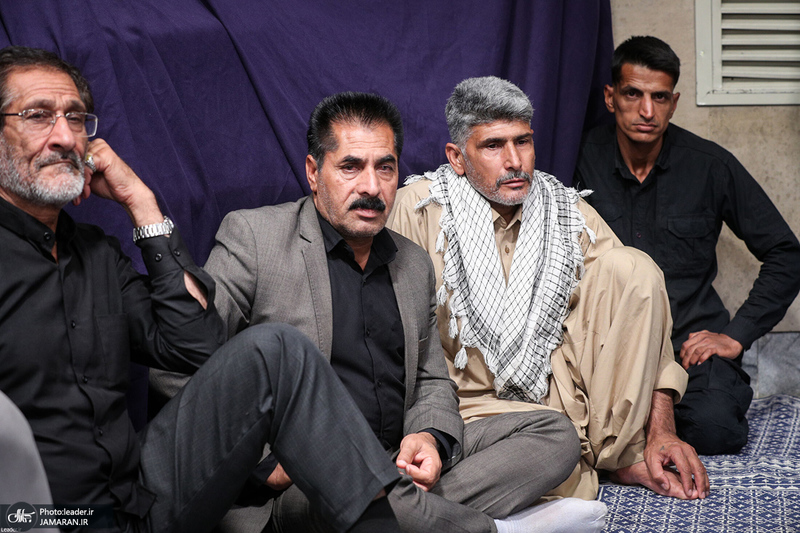 مراسم عزاداری شب تاسوعای حسینی در حسینیه امام خمینی