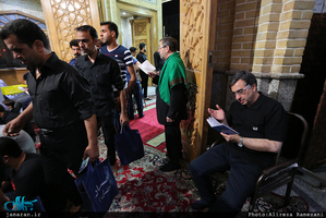 مراسم احیای شب بیست و یکم ماه مبارک رمضان در موسسه انصار الحسین(ع)