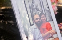 مراسم تشییع احسان اشراقی و دختر 9 ساله‌اش که در حملات اسراییل شهید شدند (7)