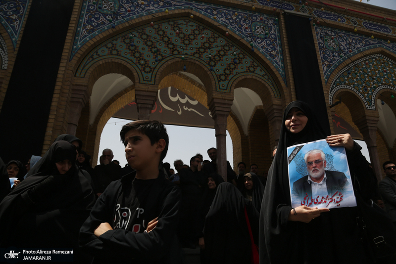 مراسم تشییع شهید محمد مهدی طهرانچی