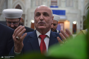 ادای احترام جمعی از علمای اهل سنت کشور سوریه به مقام شامخ حضرت امام (س)