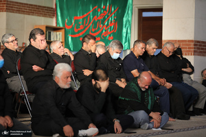 عزاداری شب عاشورای حسینی(ع) هیات گردان تخریب و گردانهای لشکر 27 محمد رسول الله(ص)