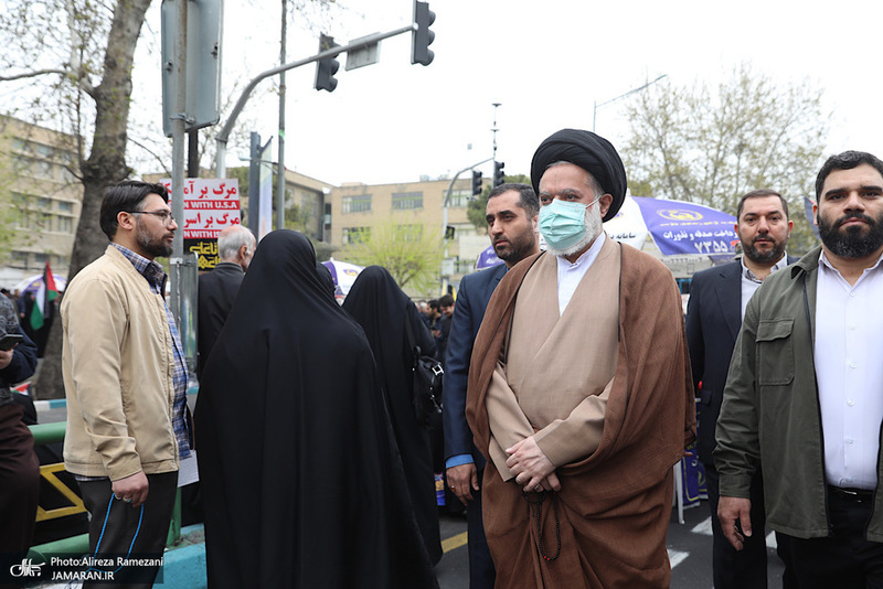 راهپیمایی روز قدس در تهران
