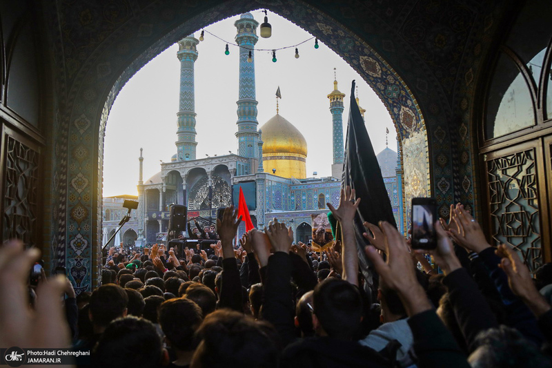 عزاداری روز شهادت حضرت زهرا (س) در قم