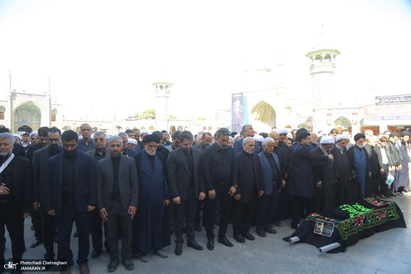 مراسم تشییع آیت الله موسوی تبریزی (ره)