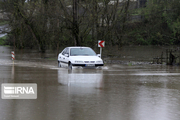 جاده بروجرد - اشترینان بر اثر سیلاب مسدود شد