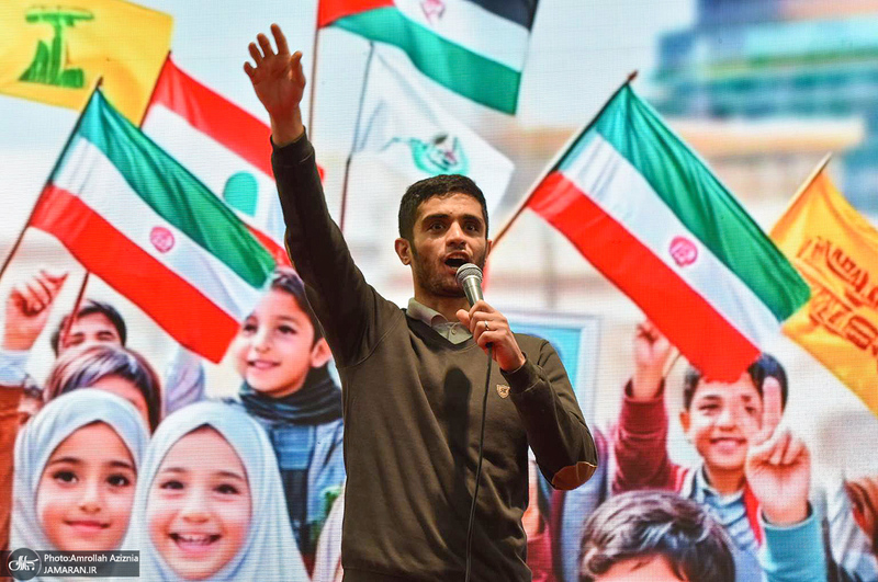 اجتماع باشکوه نوجوانان آرمانی لشکر قدس در حرم مطهر امام خمینی (س)-2