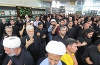 مراسم عزاداری عاشورای حسینی سال ۱۴۰۵ در دفتر آیت الله العظمی صانعی (ره) در قم (13)