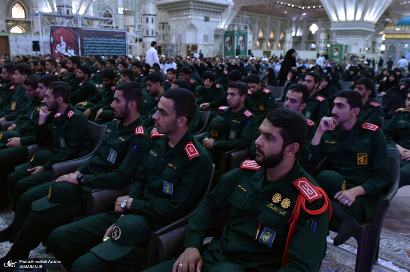 تجدیدمیثاق با آرمان‌های امام خمینی (س) به‌مناسبت گرامیداشت هفته عقیدتی سیاسی در سپاه و بسیج