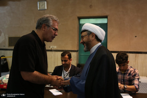 مرحله دوم انتخابات ریاست جمهوری چهاردهم در حسینیه جماران - 6